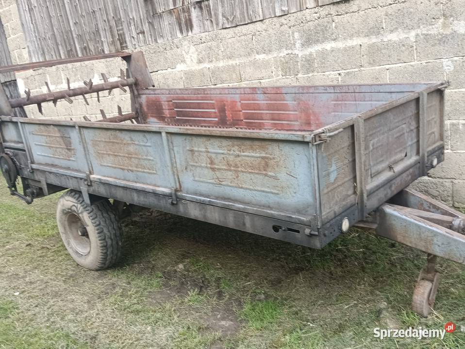 Rozrzutnik obornika 1 osiowy miasto warfama Gdów