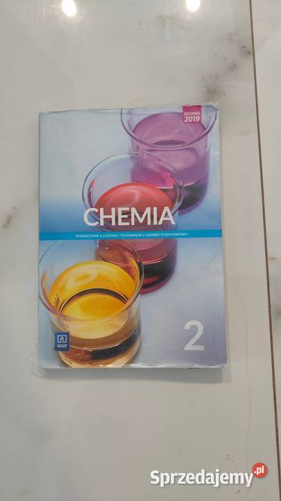 Książka do chemii 2 kl liceum miękka Łuków