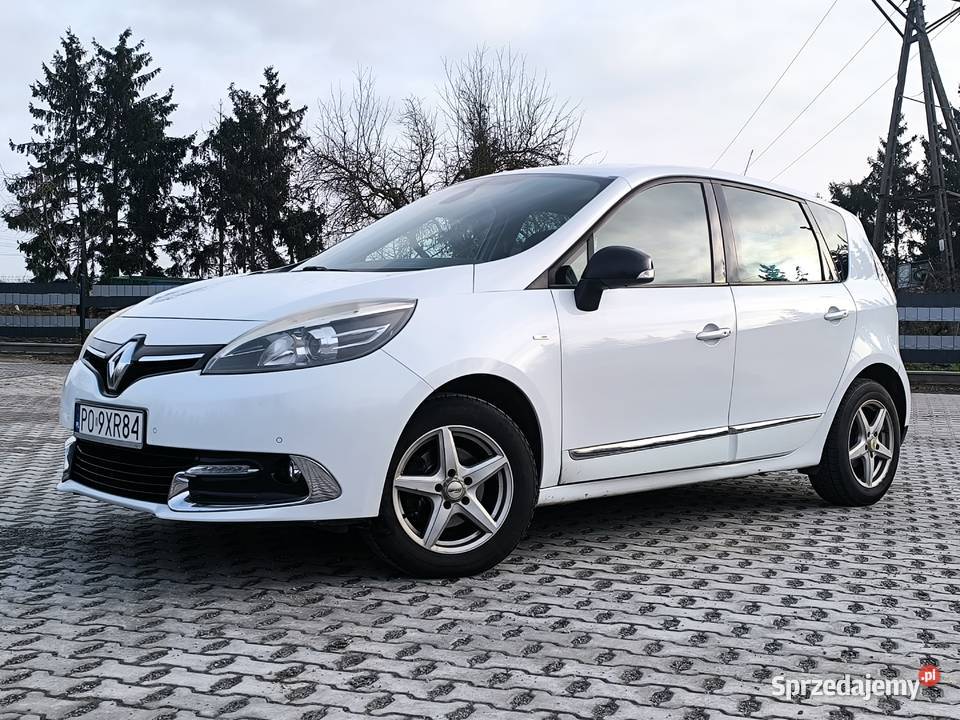Renault Scenic z 2014 roku w wersji BOSE diesel Przytoczna