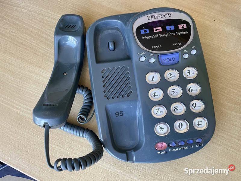 Telefon stacjonarny TECHCOM duże klawisze z Kielce