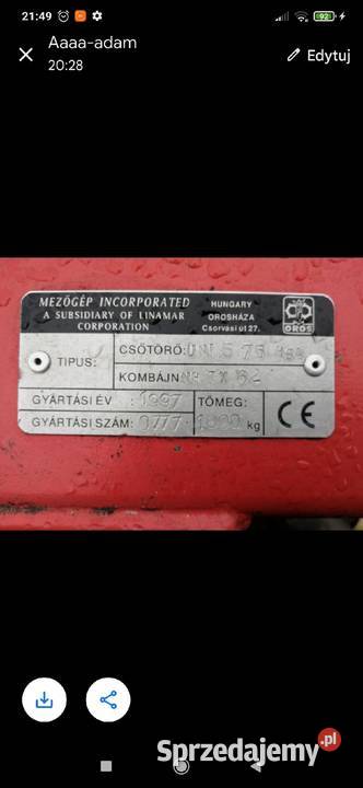 Przystawka do kukurydzy Idass Łowicz