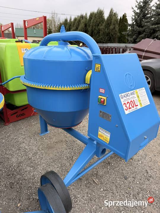 Betoniarka BWA 80L 230V Mała Betoniarka Do Stopnica