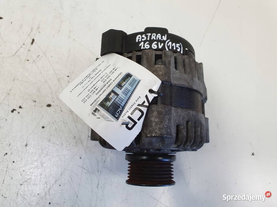 Opel Astra IV J 16 16V ALTERNATOR 13502595 BG Janów
