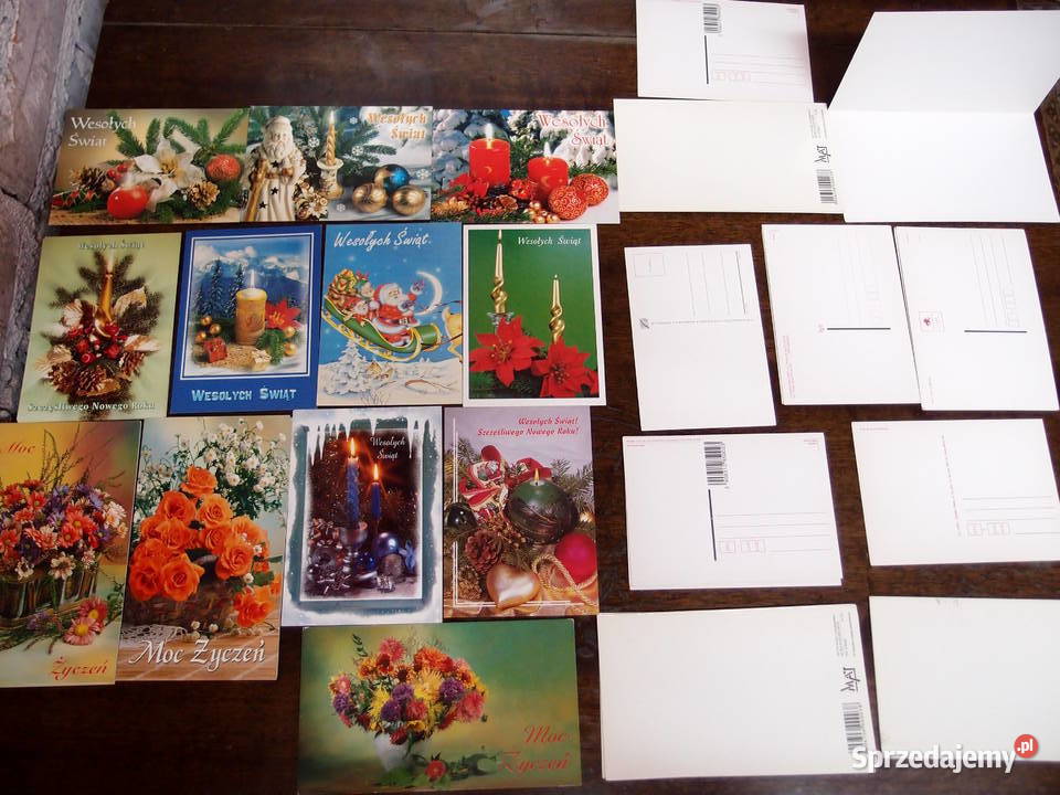 Pocztówki karty pocztowe Świąteczne i inne łódzkie Łódź sprzedam
