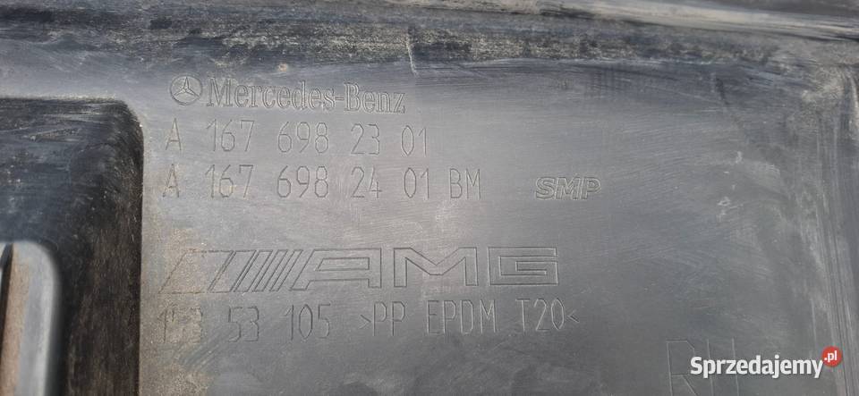 MERCEDES GLE W167 AMG PRÓG PRAWY NAKŁADKA Bieleń sprzedam