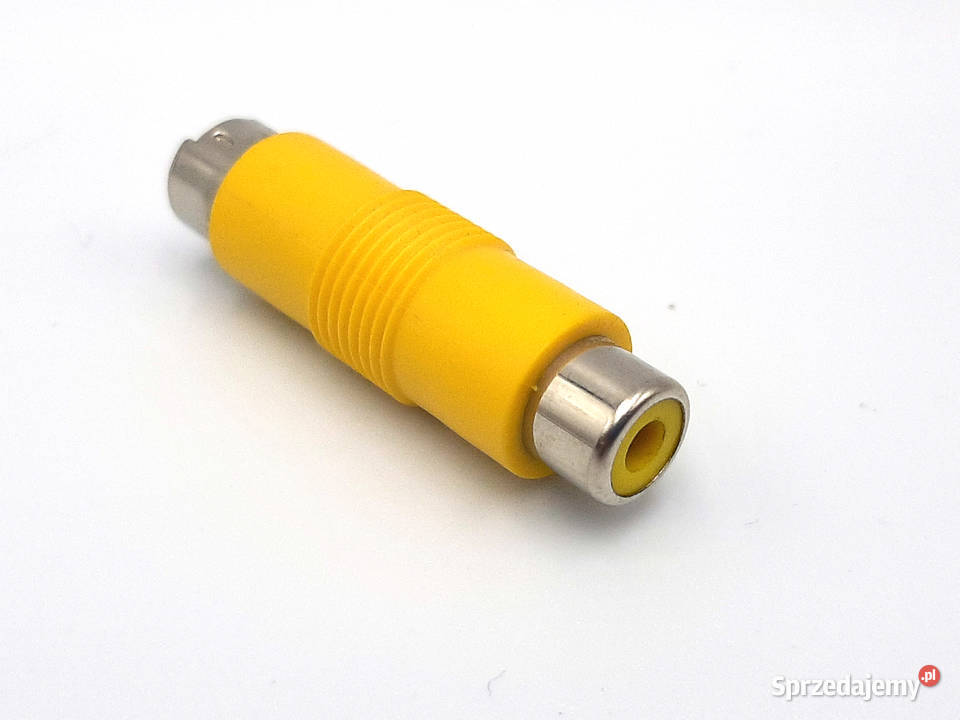Adapter przejściówka SVHS svideo RCA cinch Poznań