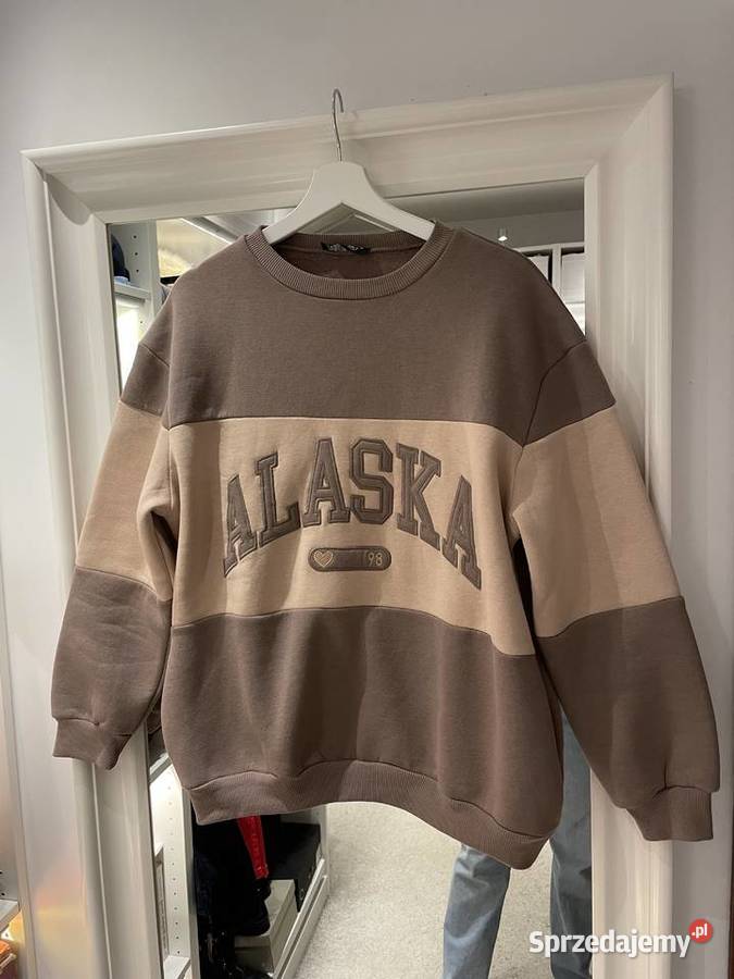 Bluza oversize Alaska 98 styl amerykański high