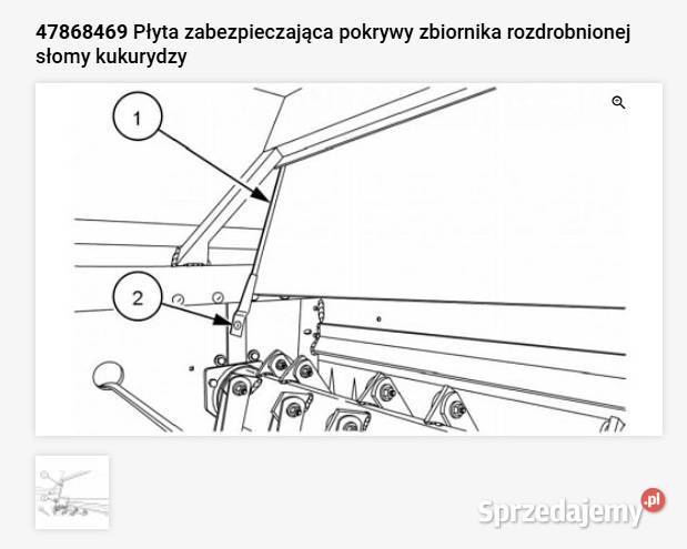 Zestaw przezbrojenie na kukurydzę Holland CX5 Płońsk