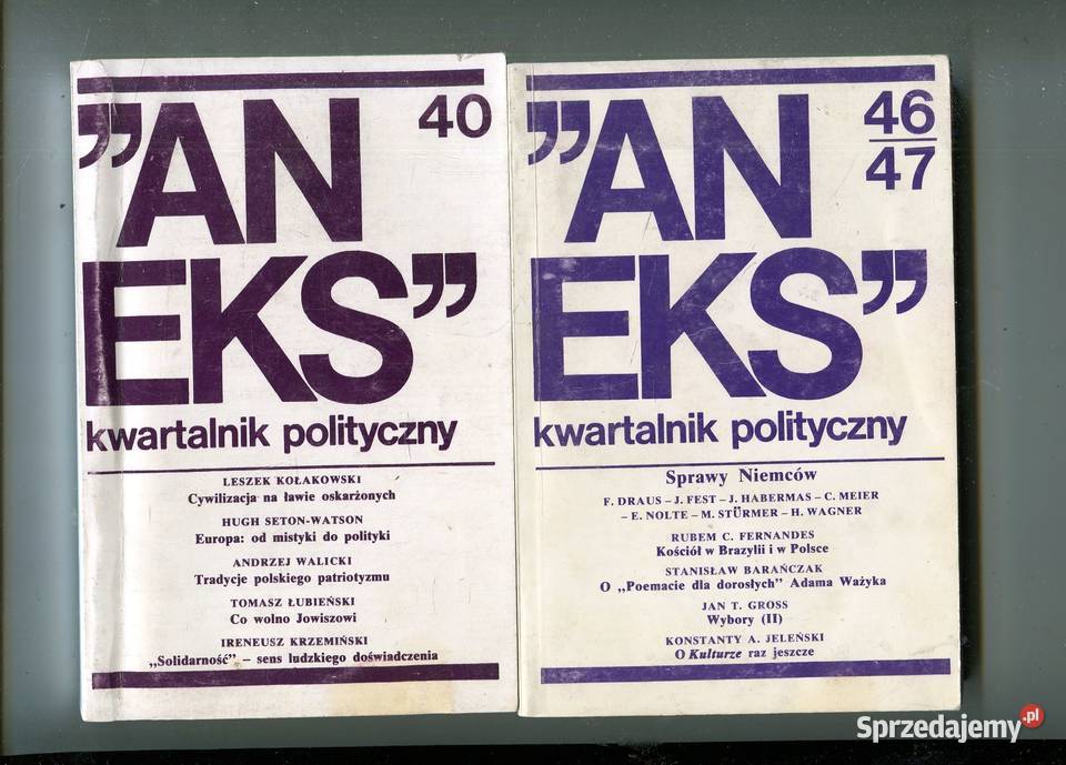 ANEKS 401985 Aneks 46471987 Szczecin