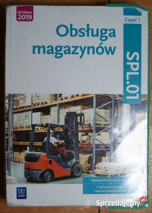 Obsługa magazynów Podręcznik do nauki zawodu lubelskie Parczew
