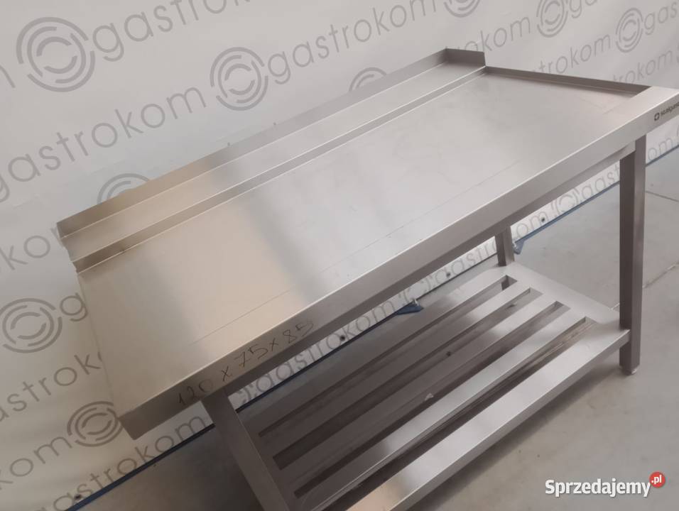 Stół wyładowczy prawy z półką gretingową Biznes i Przemysł Wrocław sprzedam