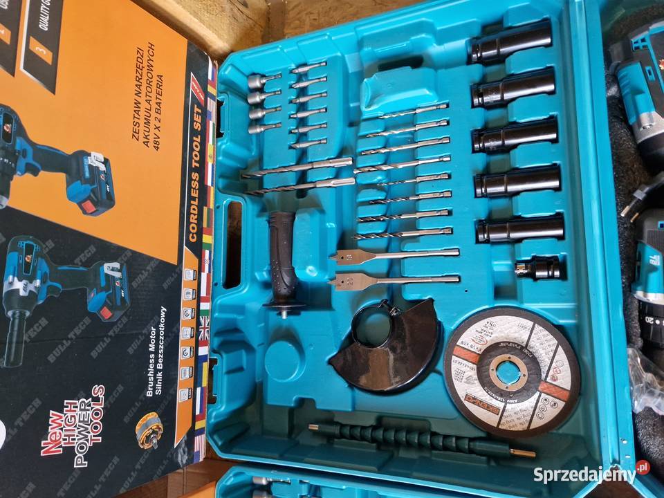 Zestaw narzędzi akumulatorowych WKRĘTARKA Głogowa