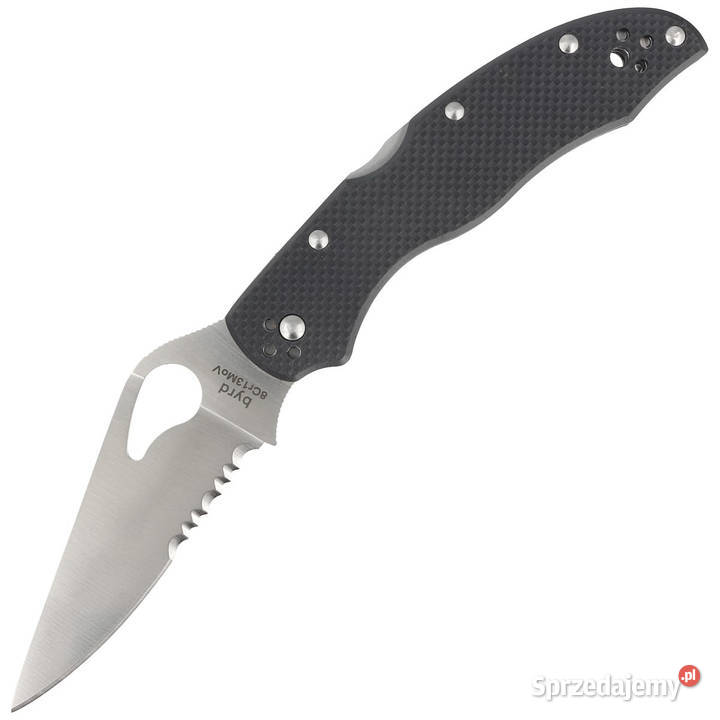 Nóż składany Spyderco Byrd Harrier 2 Black G10 Warszawa