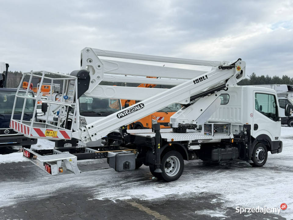 Nissan Cabstar Zwyżka Podnośnik Koszowy ISOLI świętokrzyskie Widełki
