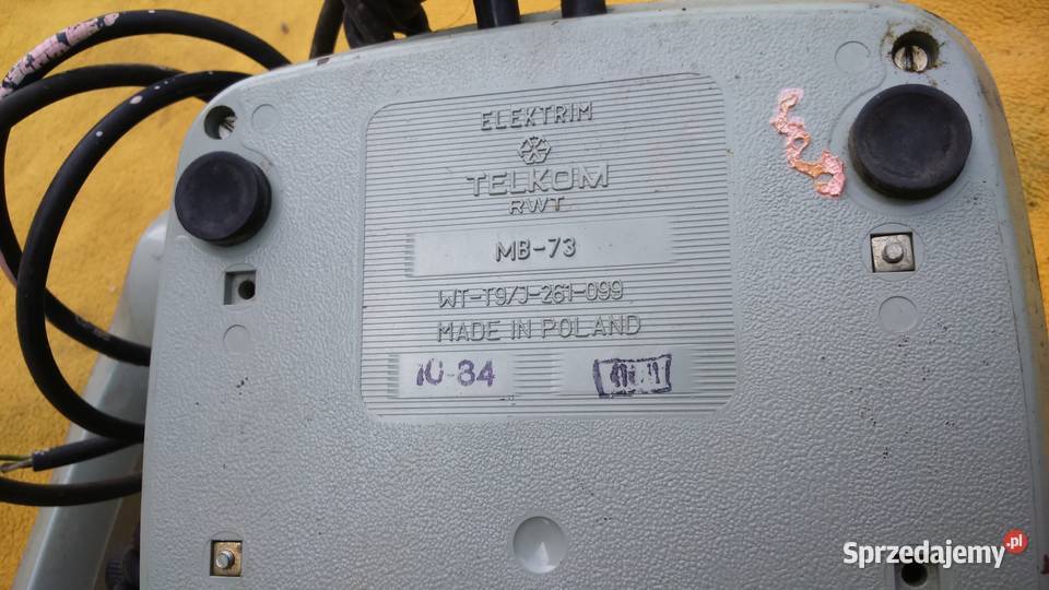 Telefon na korbkę MB 73 Elektrim Telkom PRL kujawsko-pomorskie