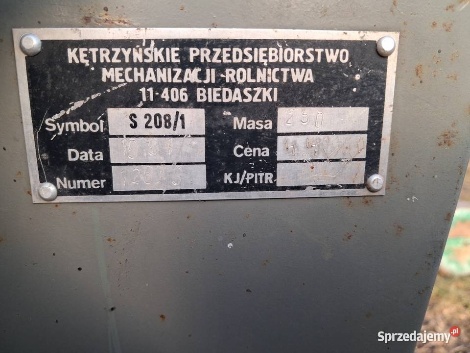 Sadzarka kubelkowa Biedaszki Sadzarka do podlaskie Puńsk