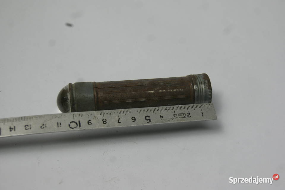 PERTRAX KOCIE OKO SZKŁO STARA LAMPKA NA BATERIE