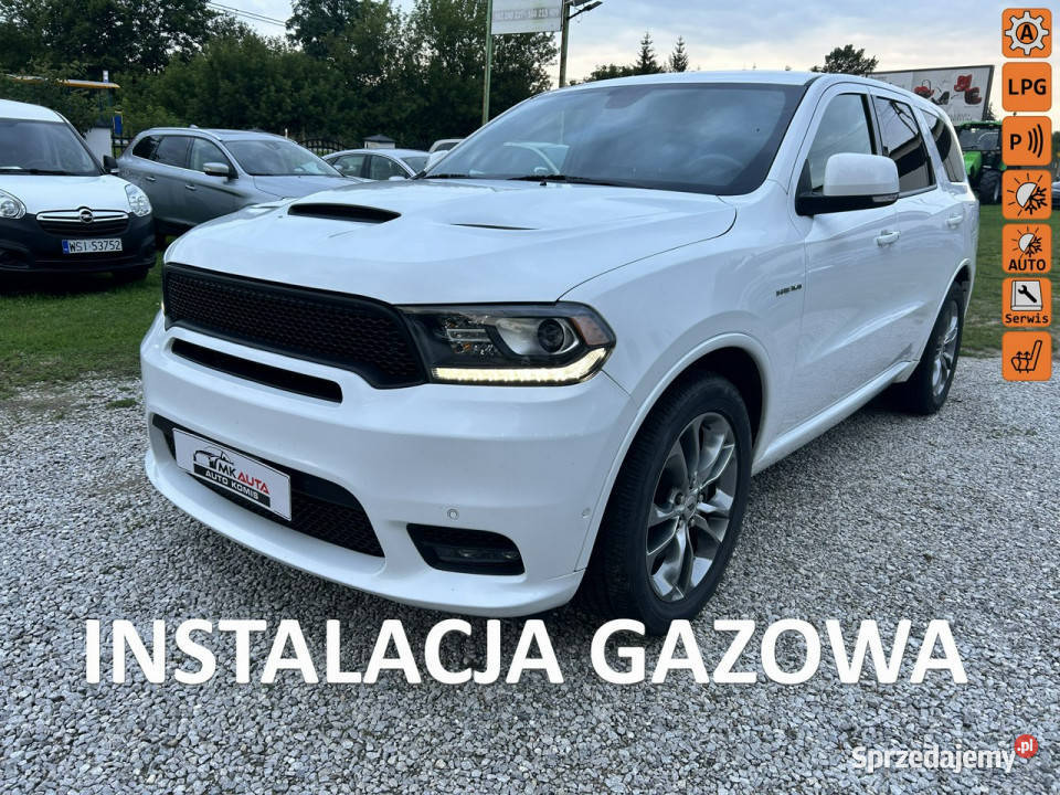 Dodge Durango Super stan GAZ 41 III 2011 elektryczne lusterka Nowe Iganie