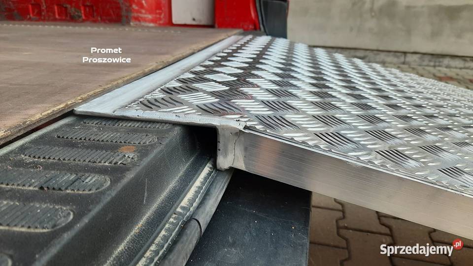 Rampa Aluminiowa do Busa Blaszaka Najazd Podjazd Proszowice