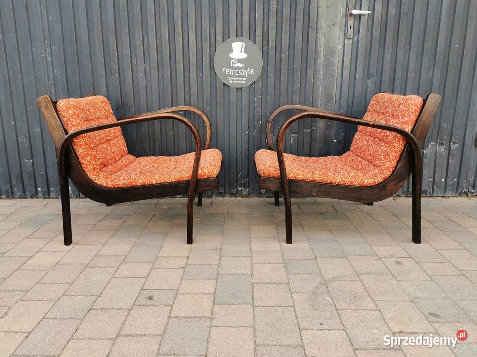 Fotel Art Deco Kropek Koelka Czechosłowacja lata Pogórze