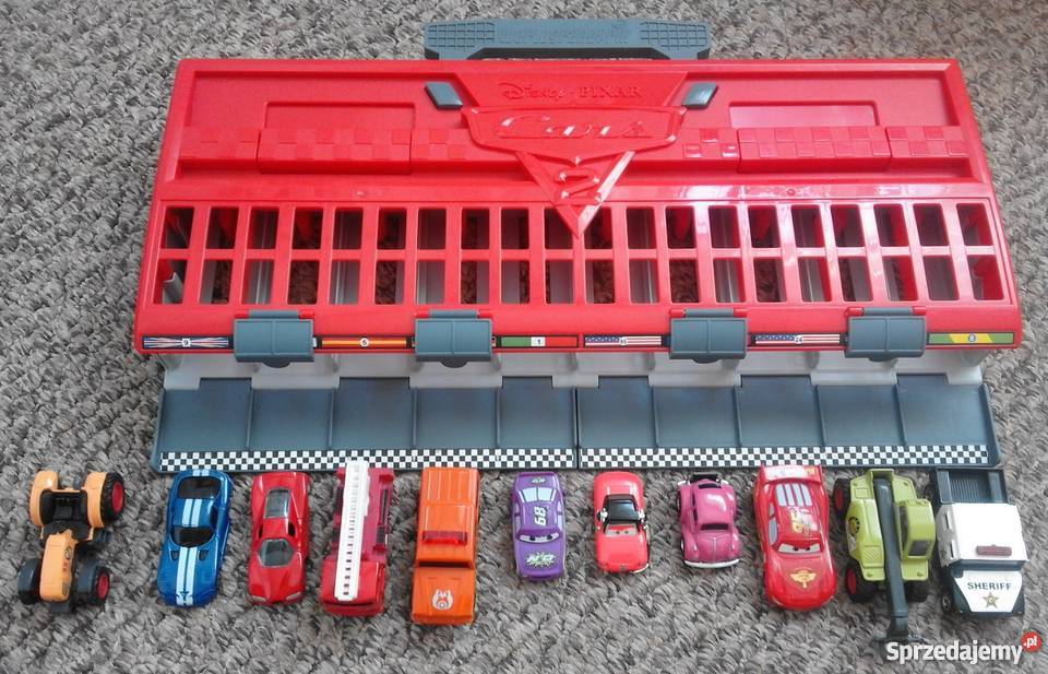 Wyrzutniagarawalizka Cars 2 11 autek 4 lata+