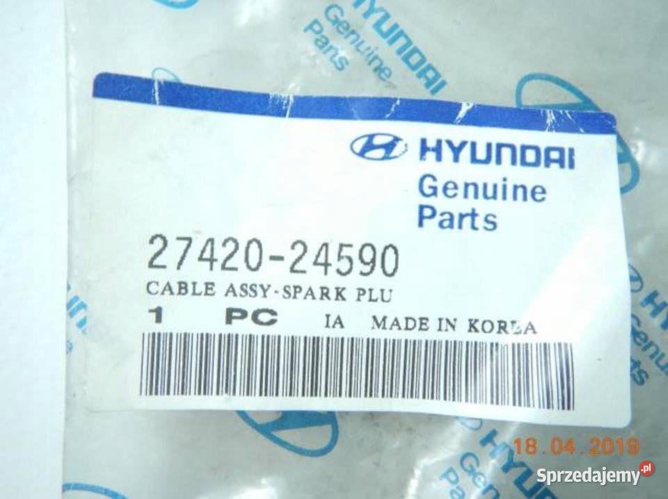 PRZEWÓD ZAPŁONOWY HYUNDAI ELANTRA LANTRA 9095