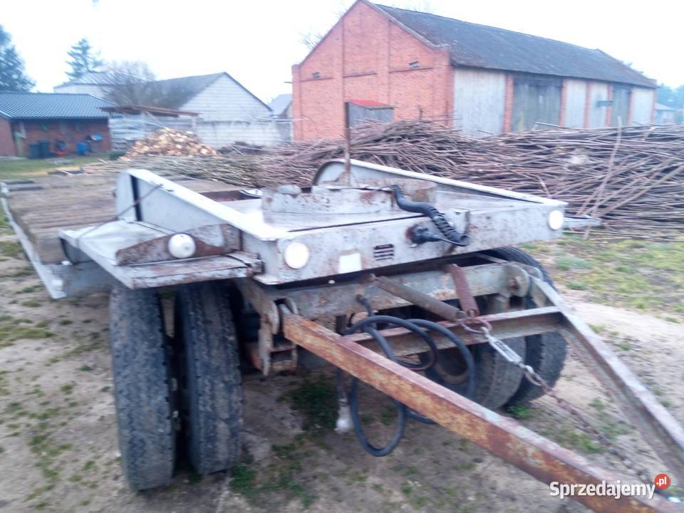 przyczepa niskopodwoziowa pom srem Przyczepy rolnicze Sulów