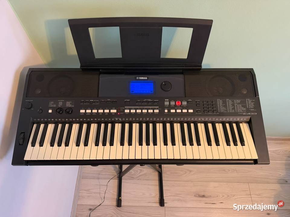 Keyboard Yamaha PSRE433 statyw Sosnowiec