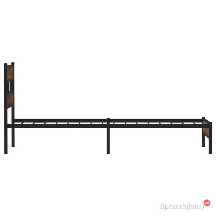 Łóżko bez materaca brązowy dąb 80x200 WM4017299 Warszawa sprzedam