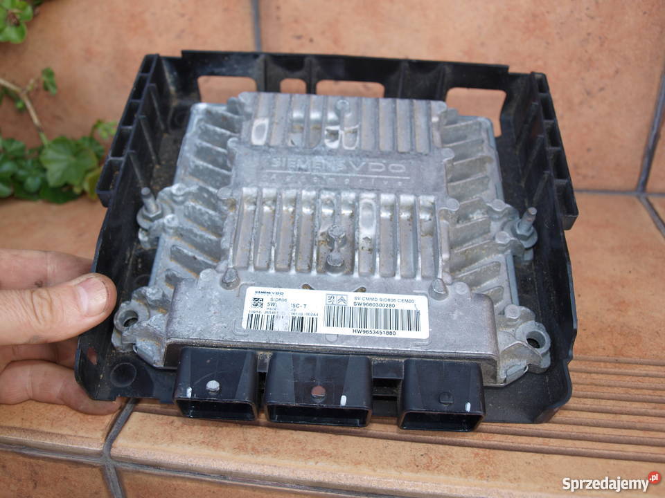 Citroen Peugeot komputer Siemens 5WS40285CT Układ elektryczny Kalisz