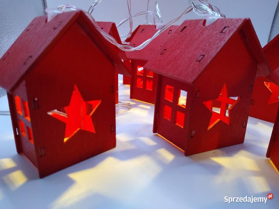 Światełka Domek Domki Led Girlanda Łańcuch Gdańsk