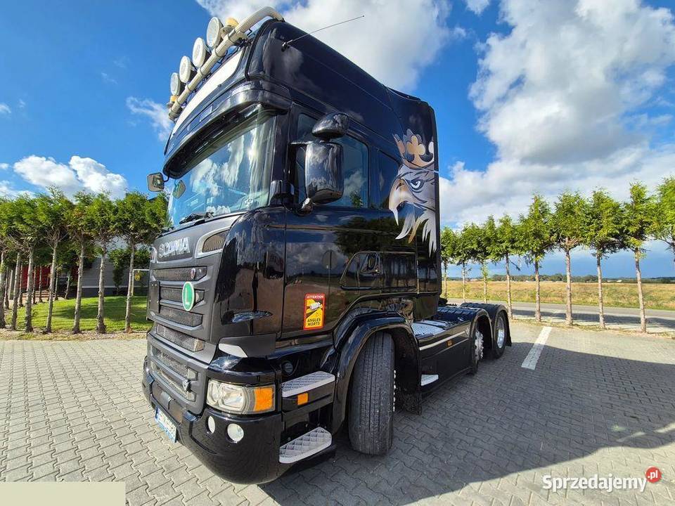 Scania R580 V8 6x24 Środkowa Oś Skrętna Pchana Czerniewice sprzedam
