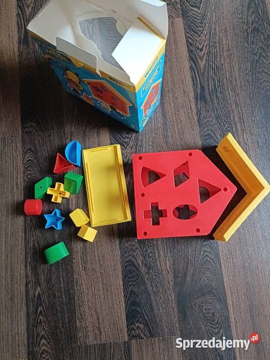 Domek sorter klocki kształty Plastik  podlaskie Białystok