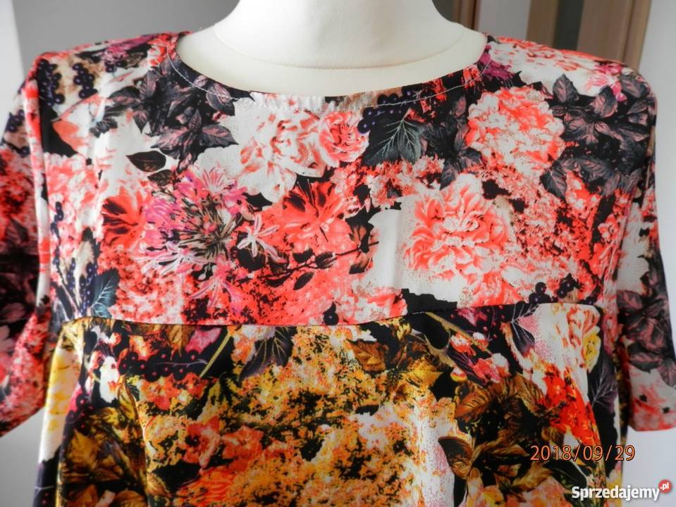 Kombinezon Boohoo Kwiaty Modna Falbana Krótki Spodnie Łomża