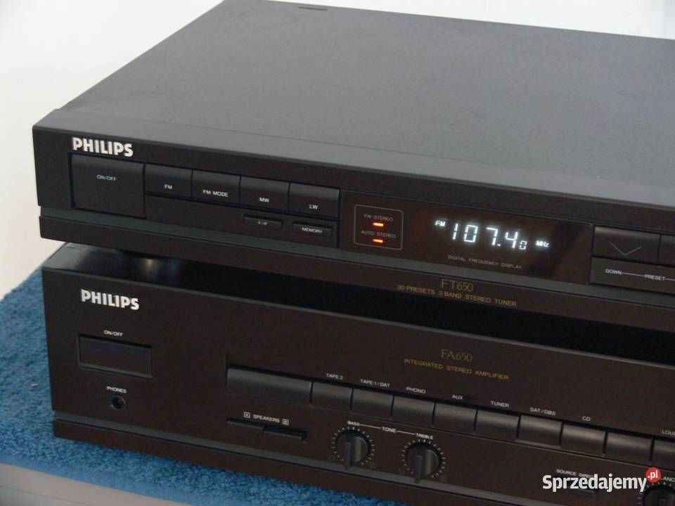 Tuner radiowy cyfrowy Philips FT650 sprawny Jasło