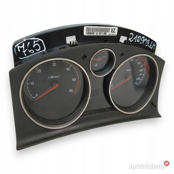 LICZNIK ZEGARY 13308999 XZ Opel Astra H Zafira B osobowe sprzedam