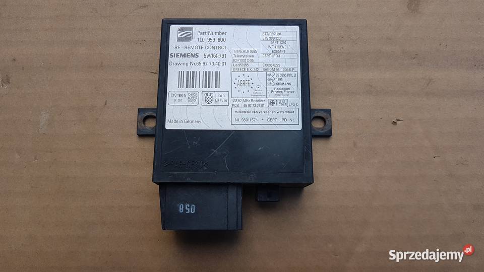 Seat Ibiza II moduł sterownik 1L0959800 Skarżysko-Kamienna