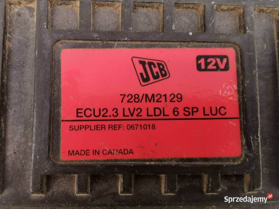 Komputer ECU JCB 728M2129 Wilkowo