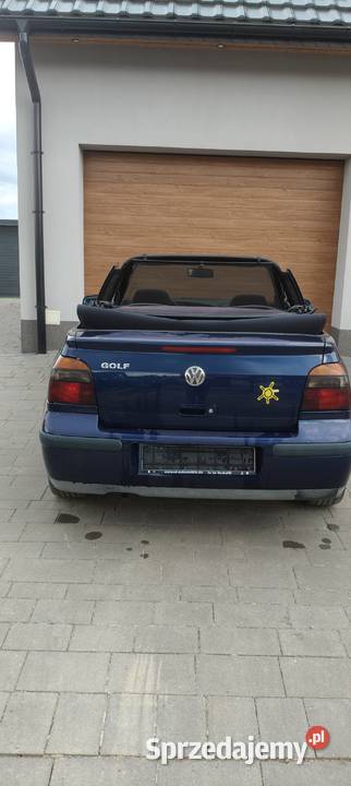 Volkswagen golf cabrio 18 1800cm3 Krzeszów