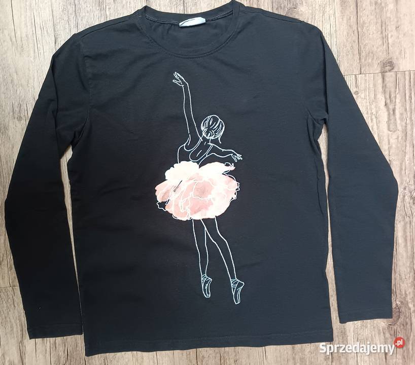 Bluzka bluza czarna coccocrillo 152 Zbylitowska Góra