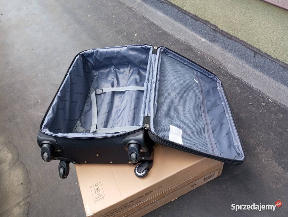 walizka średnia xl z poszerzeniem z grubej Lublin