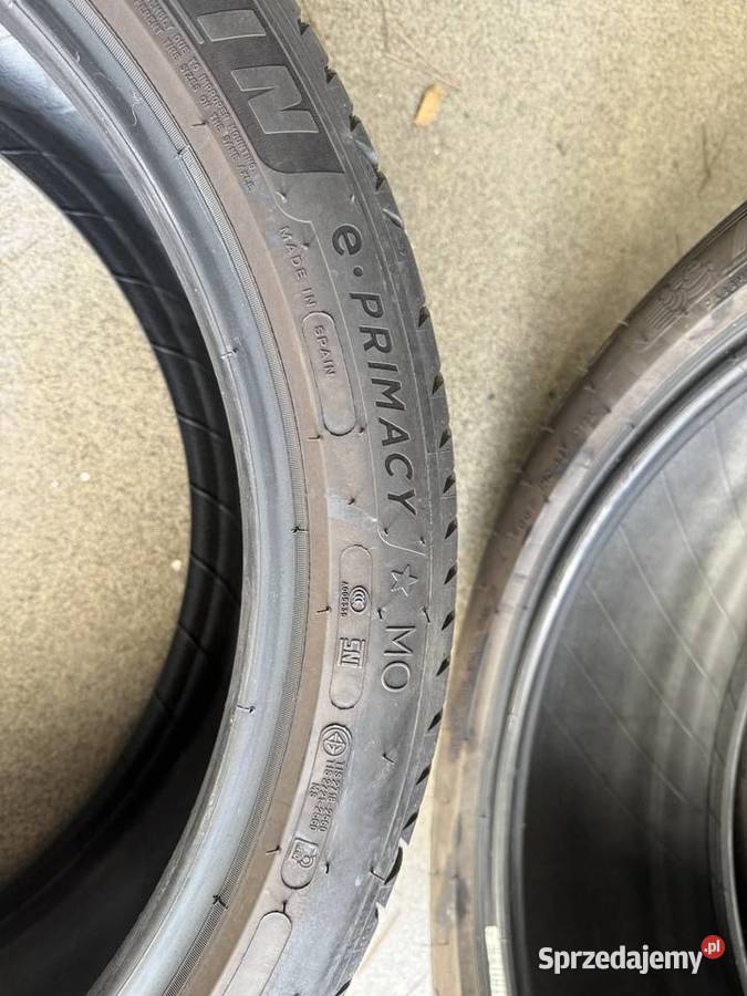 Michelin e Primacy 24540 R20 homologacja BMW 40 Warszawa