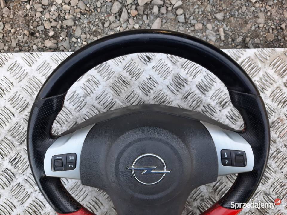 Kierownica skórzana poduszka multifunkcyjna Opel małopolskie Radłów