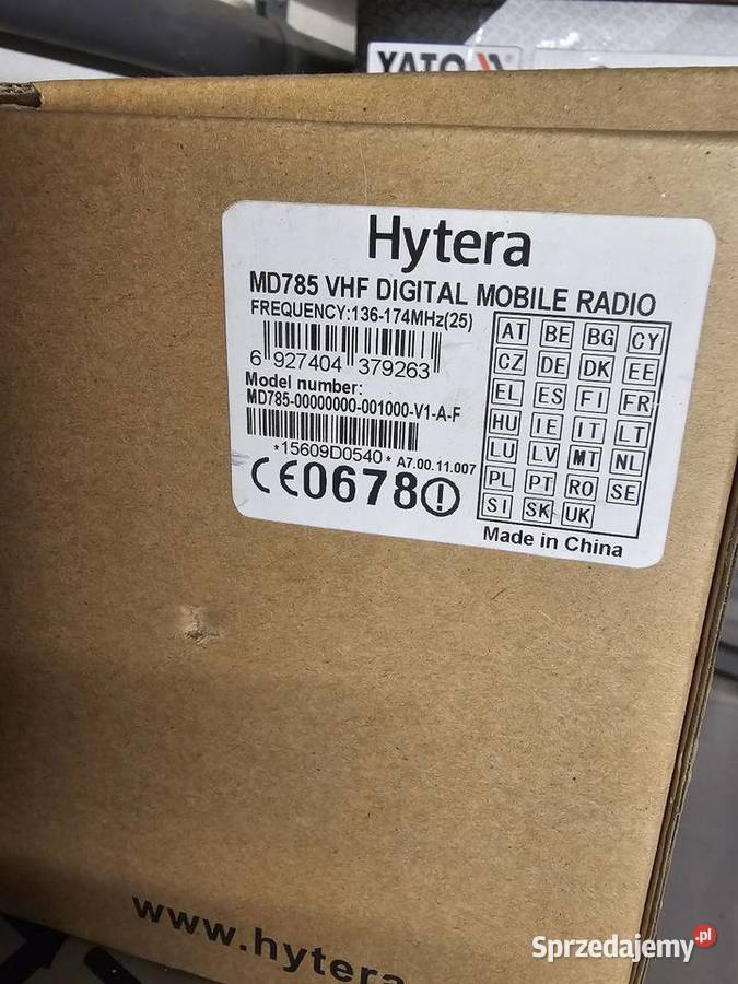 Hytera MD785 vhf Inowrocław