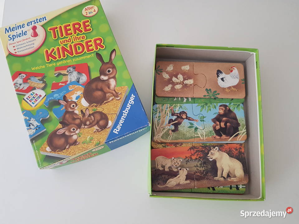Ravensburger Puzzelki puzzle Zwierzątka Warszawa