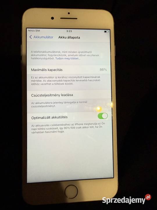 iPhone 7 Plus 32 GB Stan Bateria 86 OKAZJA Apple / iPhone Leszno