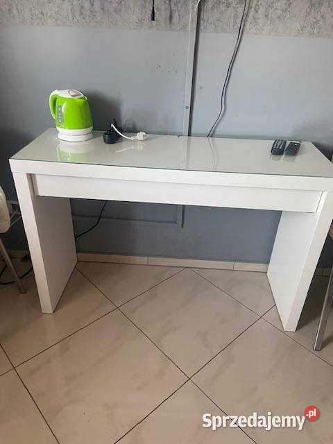 Stolik Toaletka biały 120x41 MALM ikea Podrzewie
