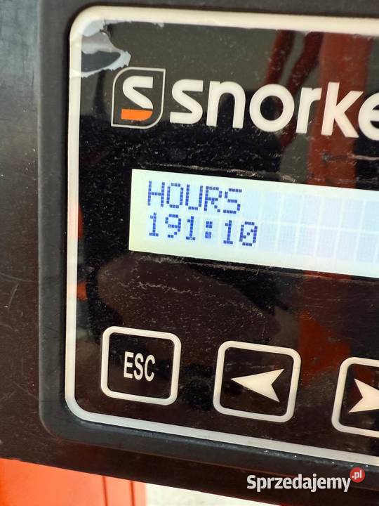 Snorkel TM12 podnośnik koszowy zwyżka Genie JLG pełny VAT Konin sprzedam