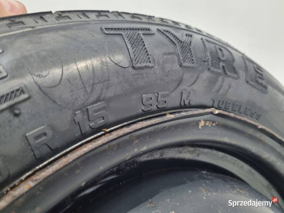 KOŁO DOJAZDOWE ZAPASOWE Ford Focus Mk1 12580 R15 Chełm sprzedam
