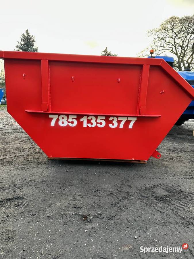 Kontener mulda hakowiec koleba 3m3 kontener na Niedrzew Pierwszy